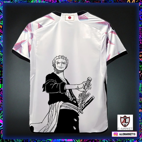 NWT Japan Zoro (One Piece) Jersey - Picture 2 of 2